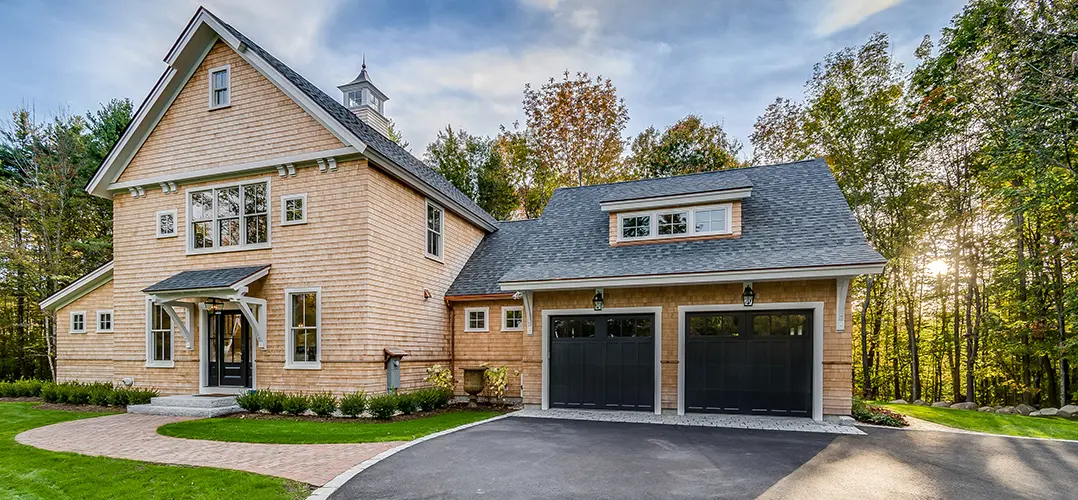 Large house with garage
